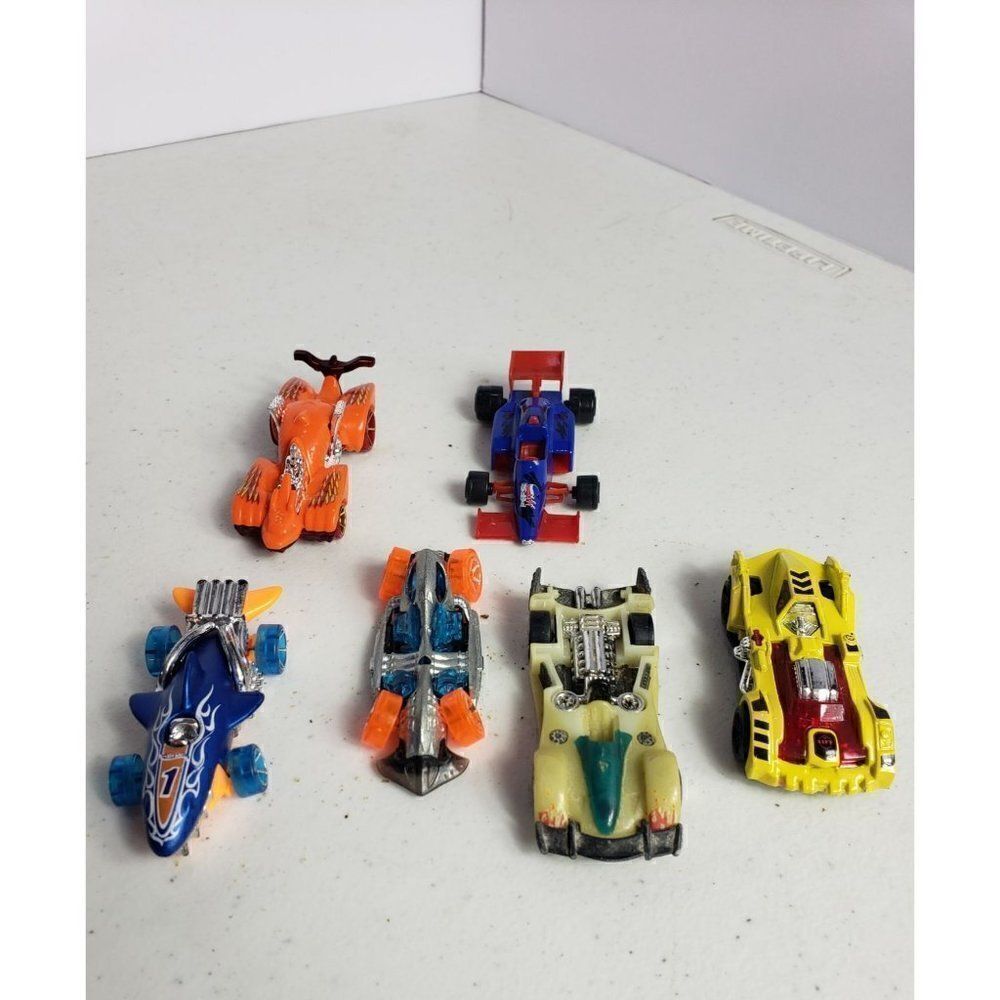 Vintage Hot Wheels 6 Pc Die Cast Vehicles Bundle Set of 6 Variety Lot 1